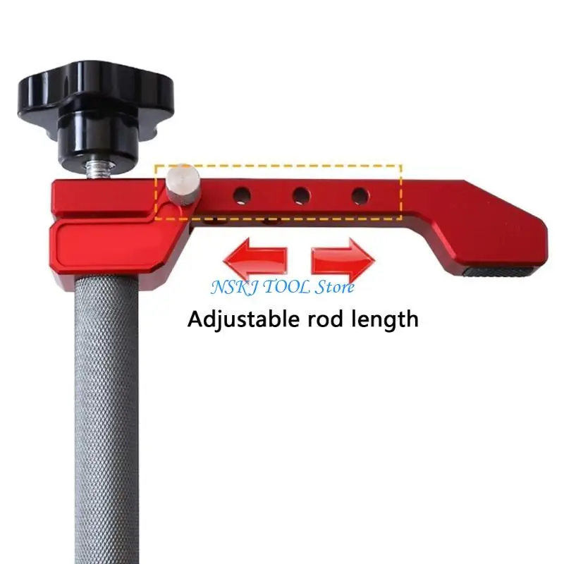 

L8RC Table Clamps Дличья алюминиевый сплав регулируемые скамейки для собак зажимы для эффективных проектов по деревообработке