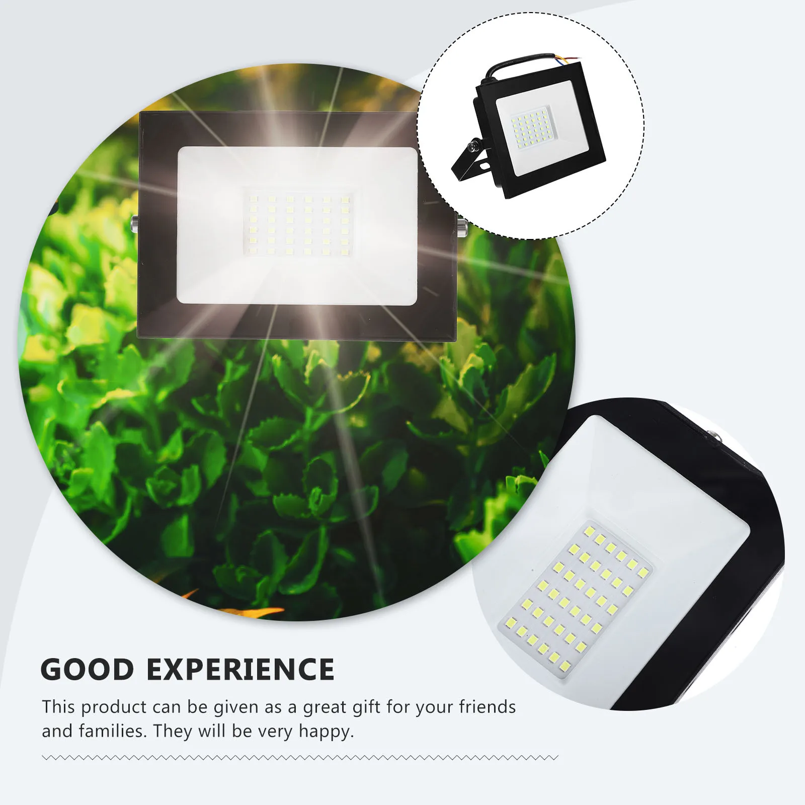 1 pz proiettore LED ultrasottile 30 W impermeabile IP66 proiettore da giardino a LED per esterni illuminazione esterna luminosa e durevole