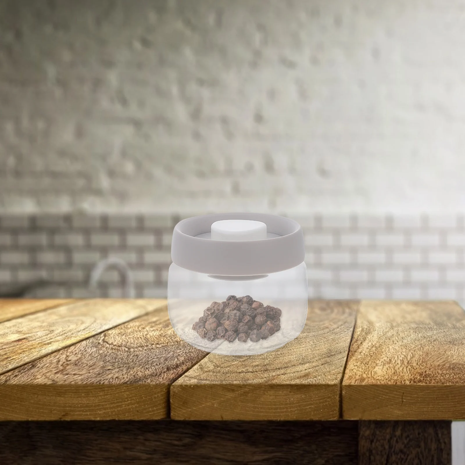 

1Pcs Airtight Sealed Storage Jar High Borosilicate Glass Food Container for Home Kitchen Tea Cereal Grains Storage