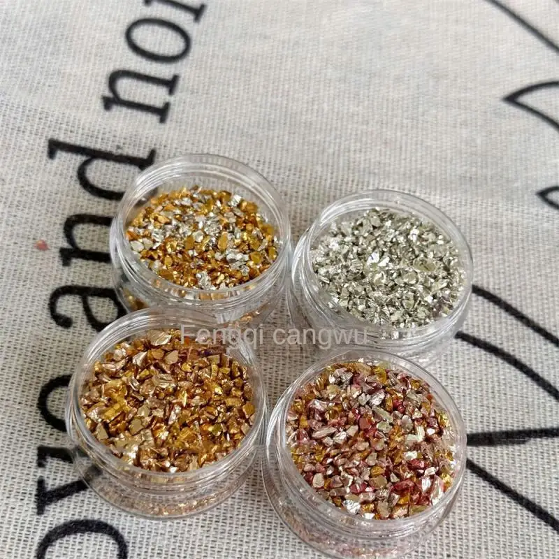 

Color Gravel Safe No Odor Easy To Paste Not Easy To Fall Easy To Carry Nail Art Accessories Wear Armor Material Practical