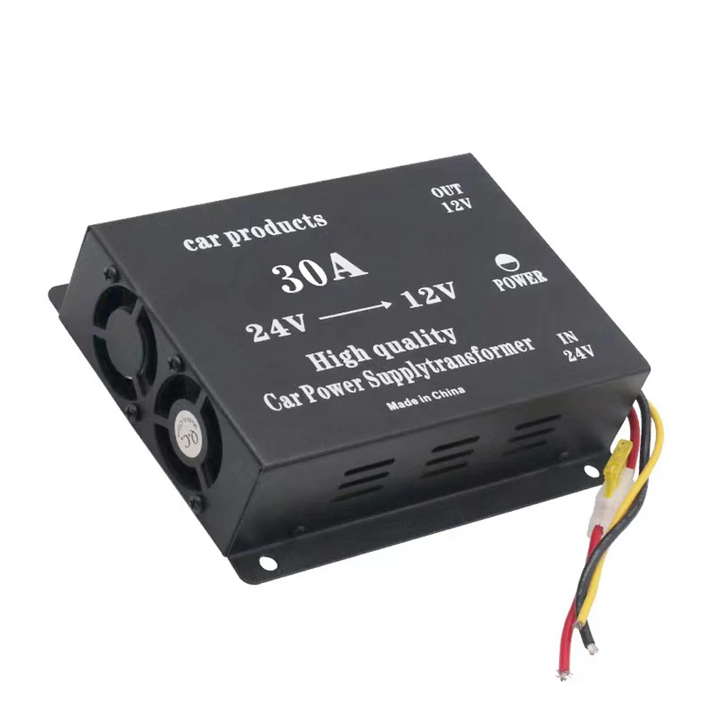 Direct Voltage Reducer 24Volt Step Down to 12Volt VoltBuck Regulator Voltage Transformer Direct Voltage Voltage Inverter