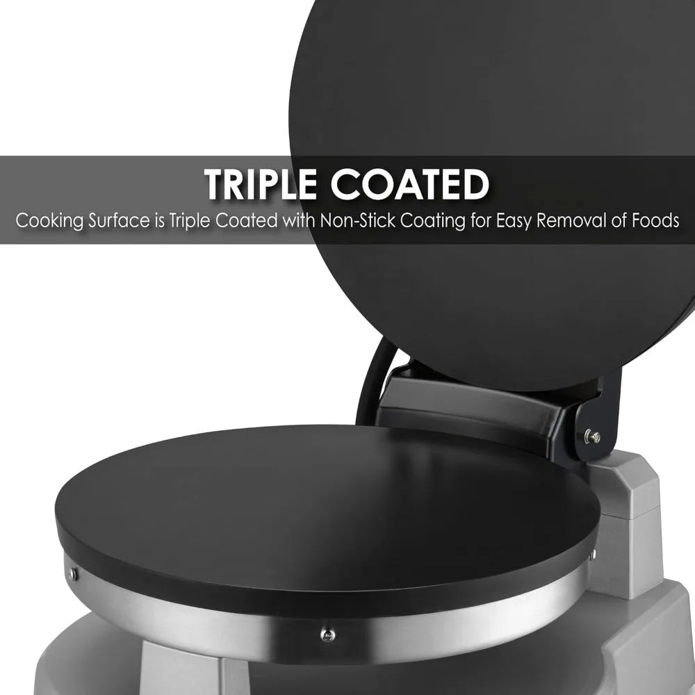 Cooktop comercial de dupla face, chapa plana multiuso dupla de superfície antiaderente Xpress