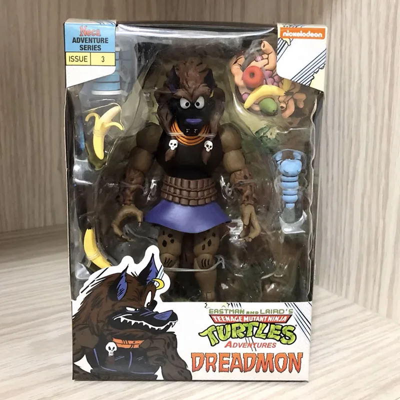

NECA 54249 Teenage Mutant Ninja Turtle Figure Dreadmon TMNT Action Figuras 7-Inch Model Doll Ornaments Gift for Kids Original