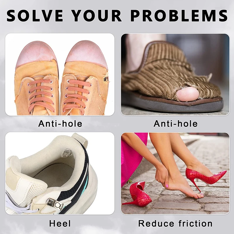 Insoles Heel Repair Subsidy Sticky รองเท้า Hole Cobbler สติกเกอร์กลับรองเท้าผ้าใบเรียงราย Anti-Wear หลังจากรองเท้าส้นสูง Stick Foot Care
