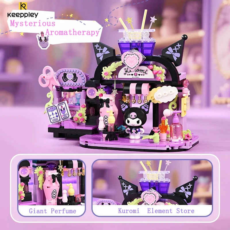2025Keeppley Sanrio Building Blocks Original Kuromi Melody Gemini