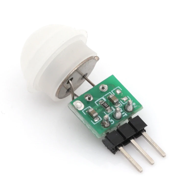 Javino 1/10/20Pcs Mini IR Pyroelectric Infrared PIR Motion Human Sensor Automatic Detector Module AM312 Sensor DC 2.7 to 12V