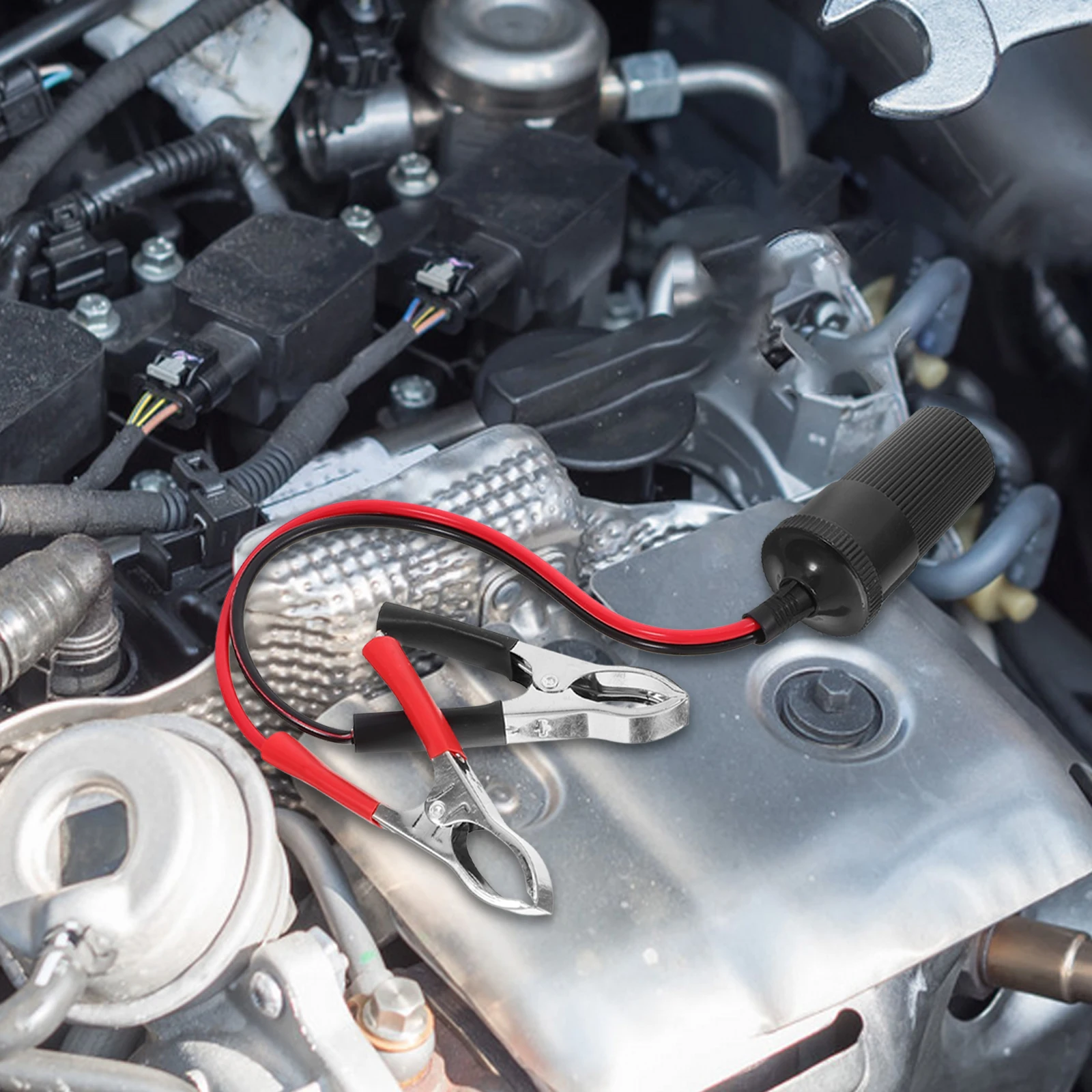 

1pcs Car Clips Cable Automotive Alligator Clip Terminal Connector Heavy Duty Sturdy Durable Lightweight Circuit Fuse