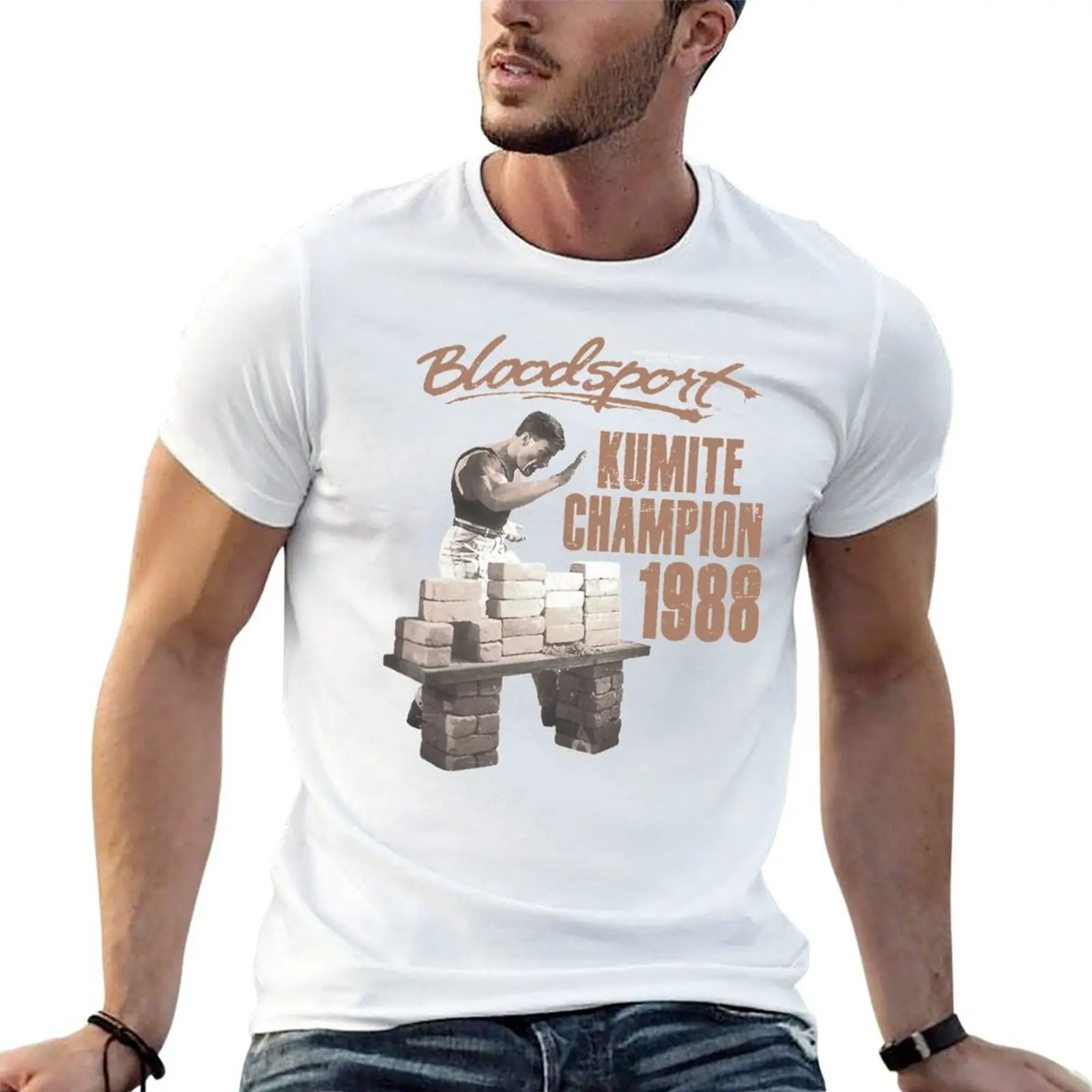 

Kumite championship 1988 T-Shirt man t shirts cotton t shirts for man graphic vintage man t shirt graphic T-shirt
