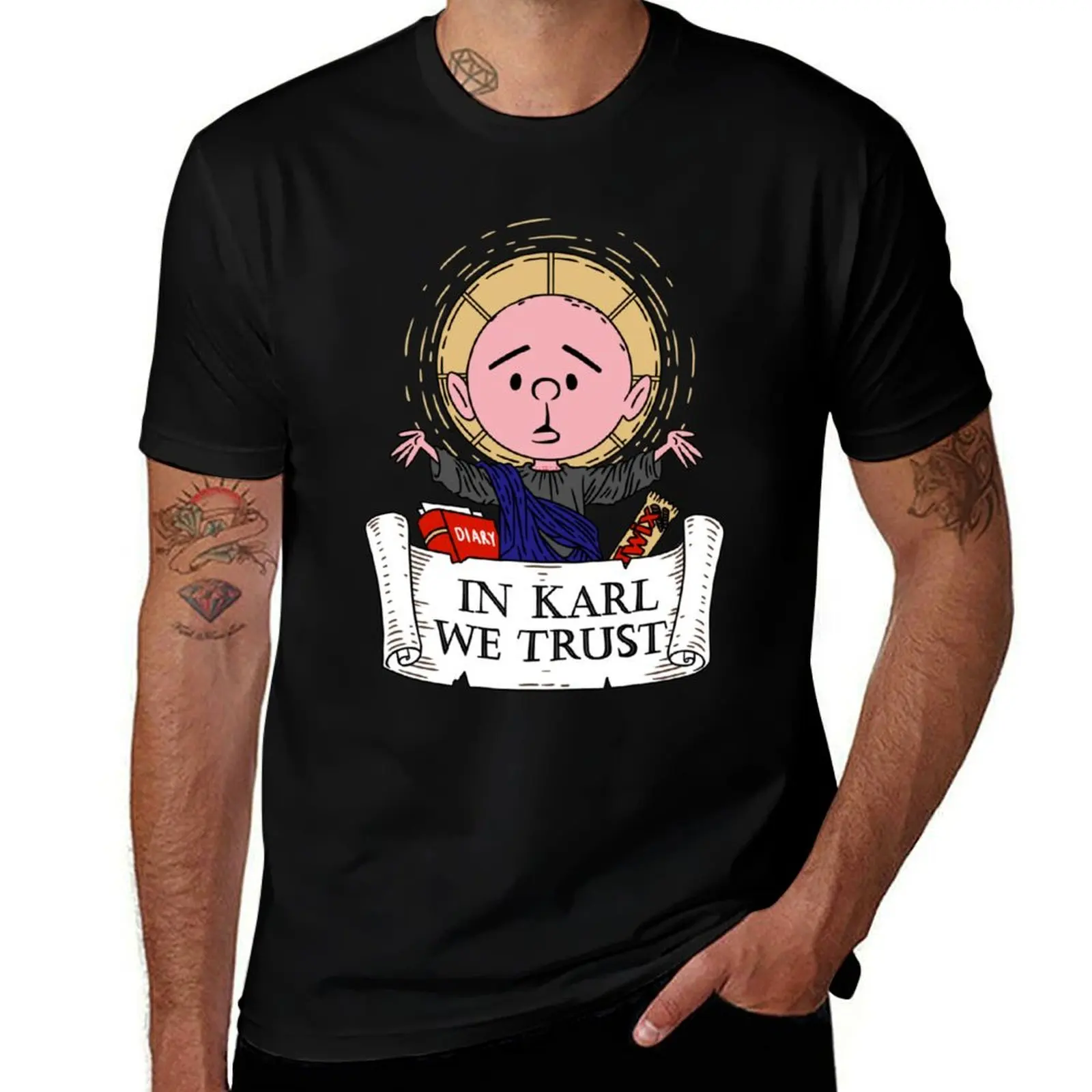 In Karl We Trust - Karl Pilkington T-Shirt Breathable Mesh Panel T-Shirt
