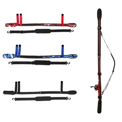 90-160CM Fishing Rod Belt Carry Strap Protective Bags Rod Sleeve Portable Storage Bag Fishing Pole Tackle Holder Accessories