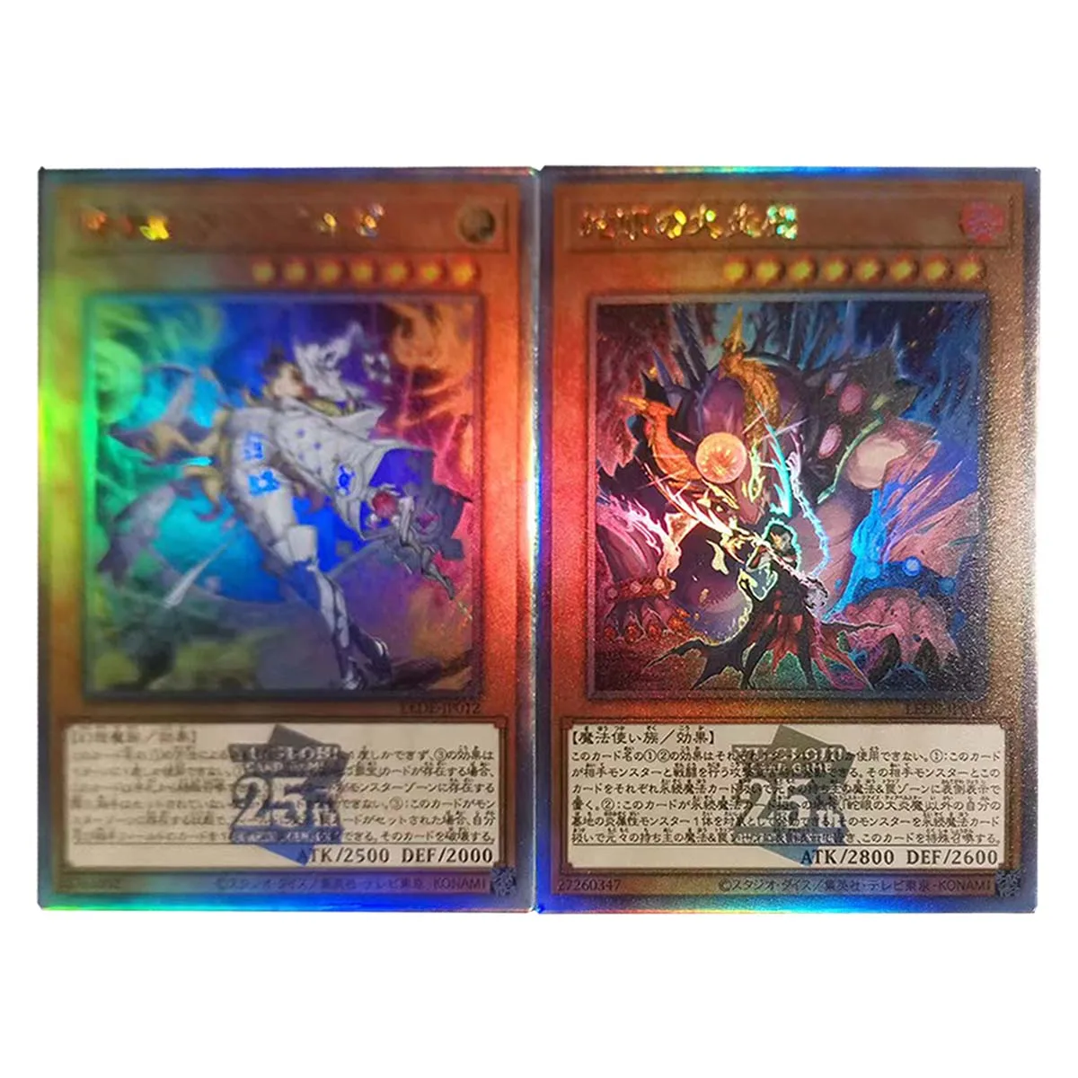 59X86Mm Diy 3Pcs/set New Yu-Gi-Oh! Evil Twin Blue-Eyes White Dragon Q Collection Card Color Flash Anime Cards Gift Toys