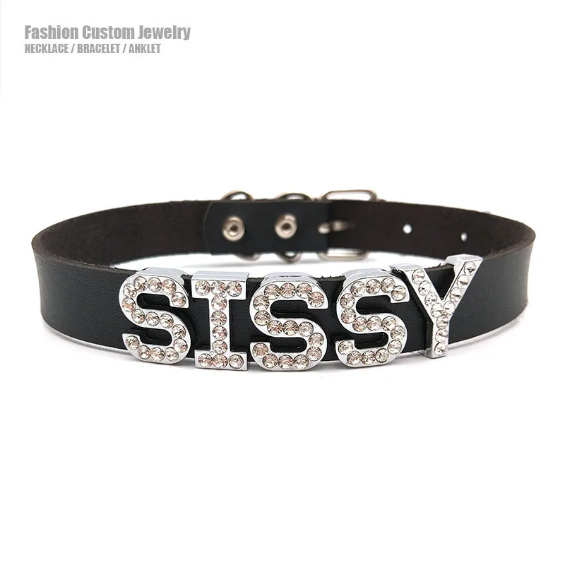 Customized Necklaces Rhineston - Body Jewelry Goth ulasan dan harga