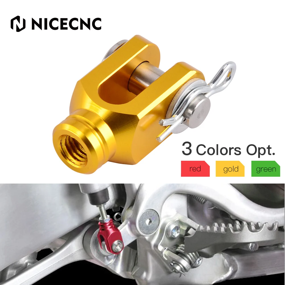 

NICECNC Billet Rear Brake Clevis For Suzuki DRZ400S DRZ400R 2000-2009 DRZ40500SM 2004-2017 RM 80 85 125 250 RMX 250 S R LT-R450