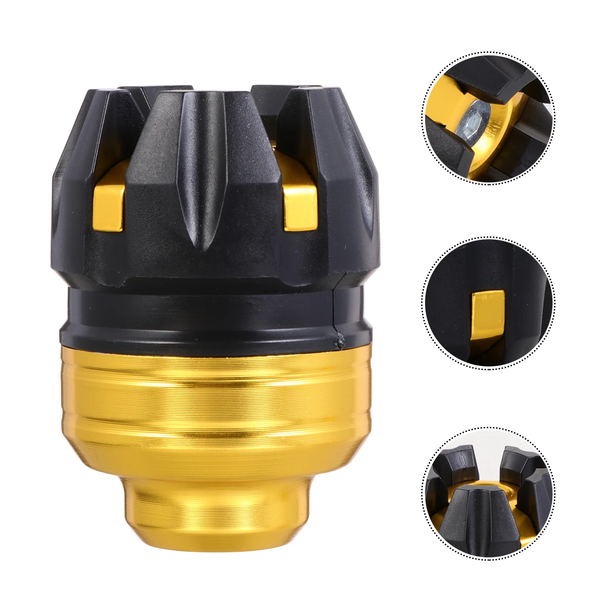 

2PCS Anti fall Cup Front Wheel Motorcycle Fork Drop Slider Aluminum Alloy Durable High Temperature Resistant Corrosion Proof L