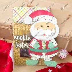 KSCRAFT Build a Santa Cutting Dies Stencils for DIY Scrapbooking Decorative Embossing DIY Paper Cards