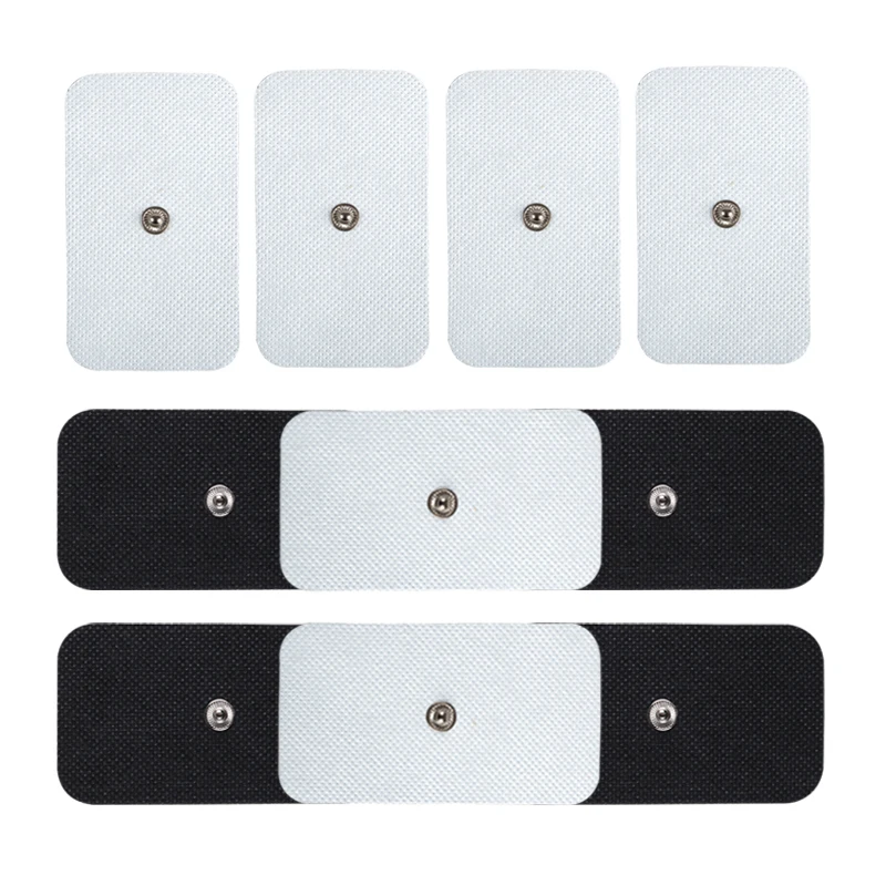 Button 5*9cm Conductive Gel Electrode Pads For Electrodes Massager Nerve Muscle Stimulator Massager Electrode Stickers