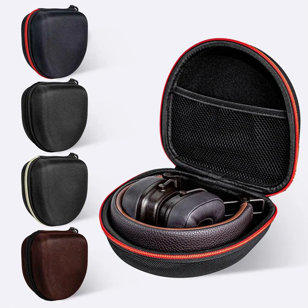Bolsa de almacenamiento de transporte para Marshall Major 1/2/3/4/5, estuche rígido portátil de EVA, almacenamiento de auriculares de viaje con gancho