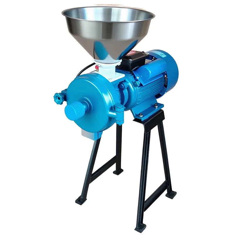 Multifunction Flour Grinder Mill Machinery Corn Maize Coffee Grain Wheat Rice Soybean Nuts Peanut Butter Making Machine