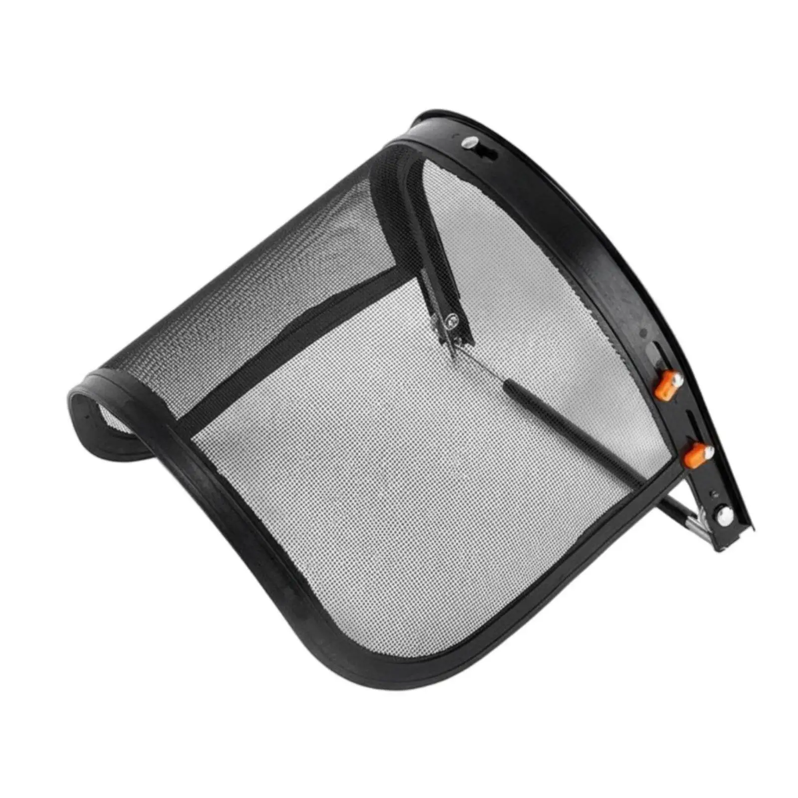 Mowing Face Shield Steel Mesh with Clear Impact PC Screen for Hard Hat Work Protection Safety Mask for Men