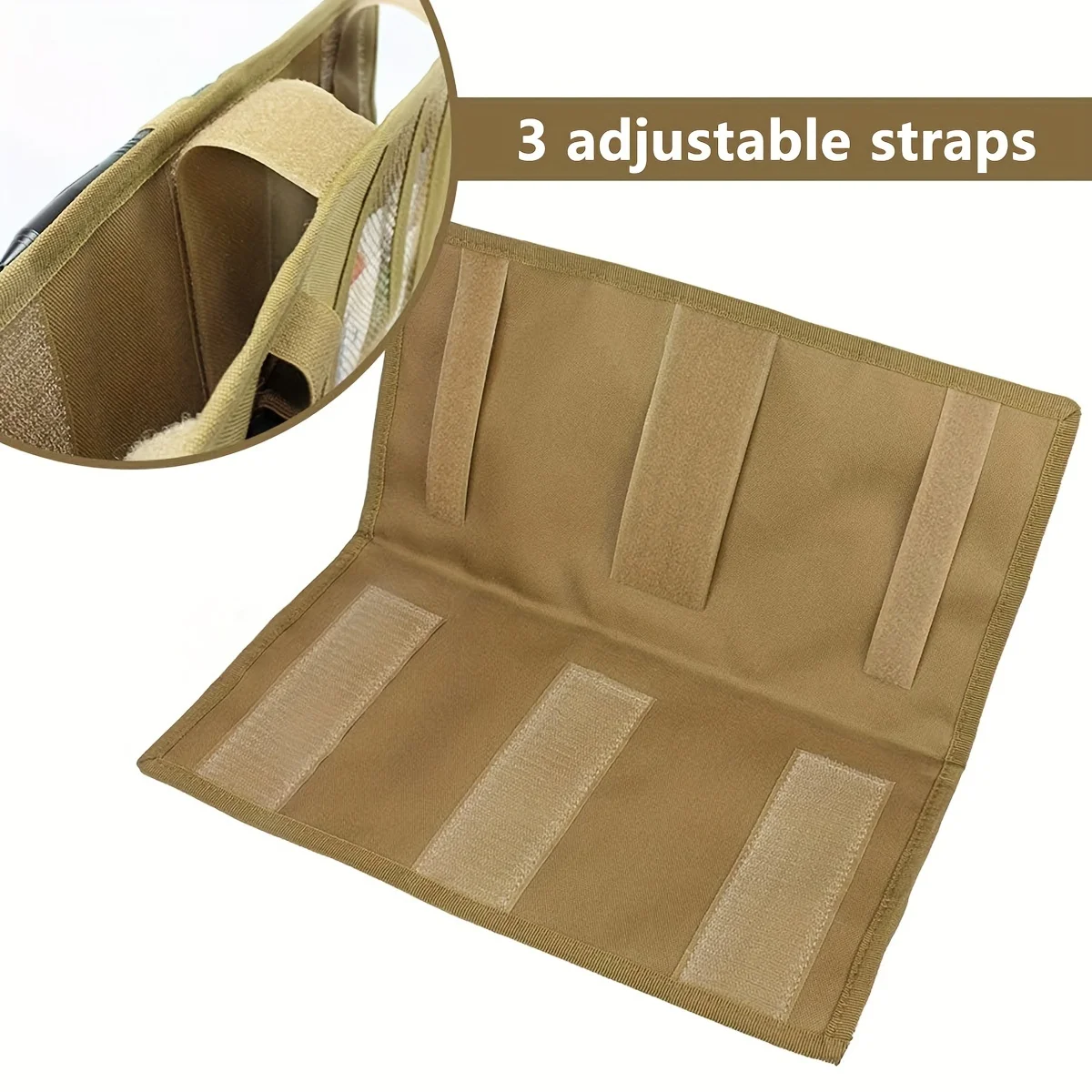 Organizador de visera de coche Universal para caza del ejército táctico, funda cartuchera para accesorios de coche, bolsa organizadora Molle para visera solar