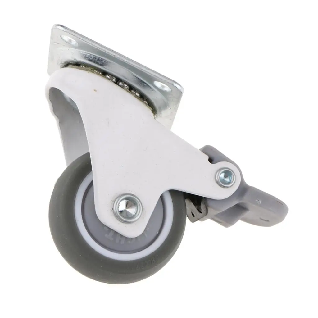 1.5inch Heavy Duty Swivel Caster Lockable Ball Bearing 55lb Total