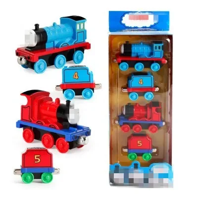 Thomas and Friends Electric Thomas Percy and 1/43 Alloy Magnetic Train James Gordon Train Model Toys set Children Birthday Gift