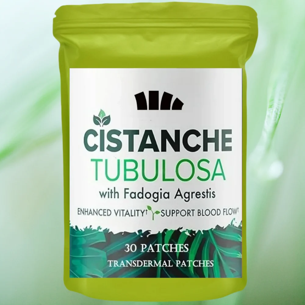 30 Patches Cistanche Tubulosa with Fadogia Agrestis Transdermal Patches Promotes Vitality