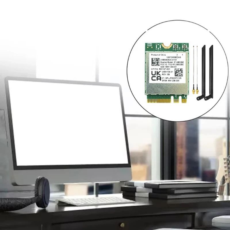 

RTL8852BE WiFi 6 AX1800 Card with External Antenna Hot Sale in Stock