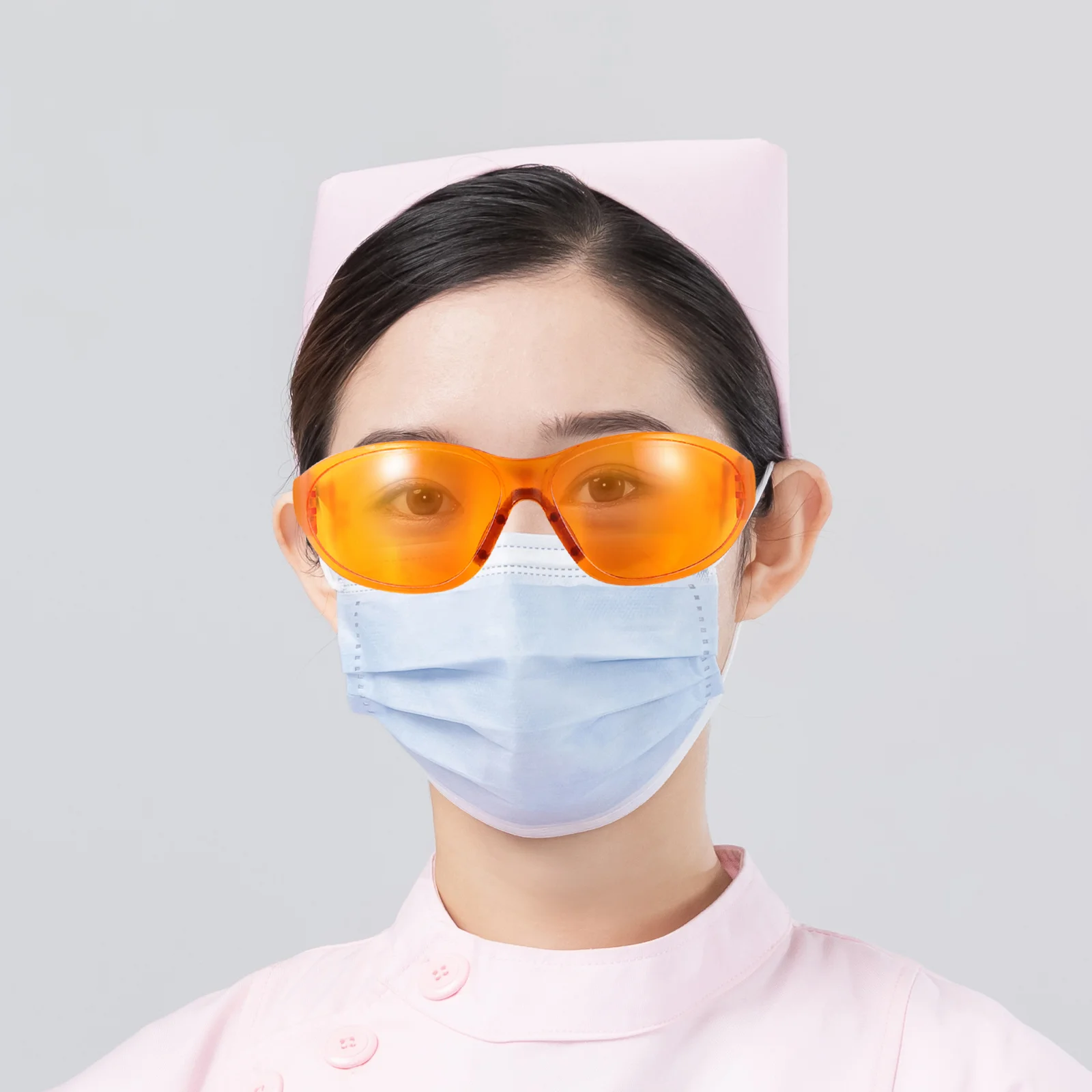 Glasses Protection Goggle Protective Eyewear Orange UV Goggles Safety for Women Man