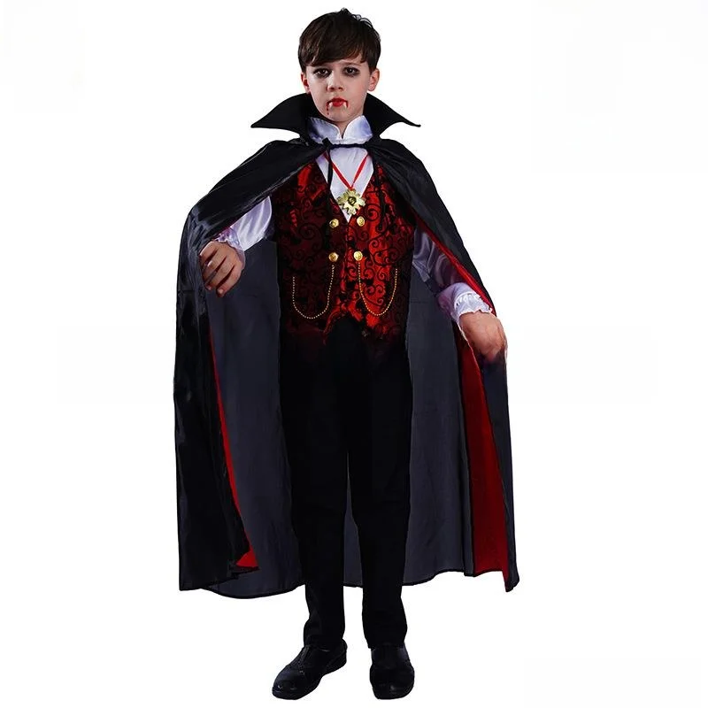 

Костюм маленького мальчика на Хэллоуин, наряд для выступления на сцене, бал-маскарад, косплей, традиционная китайская этническая одежда