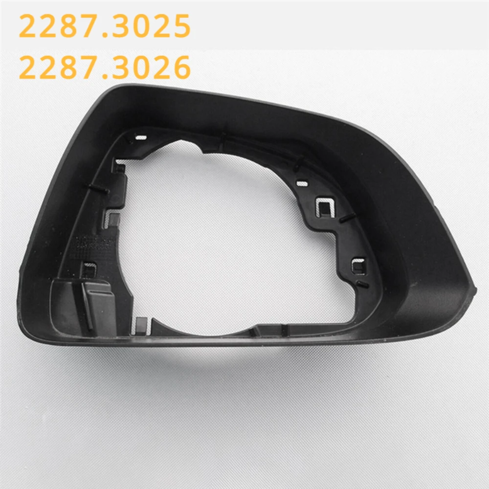 

1Pair Side Exterior Mirror Suppoting Ring 2287.3025 2287.3026 For Tesla Model 3 2017-2024 Reverse Mirror Frame Bracket Parts