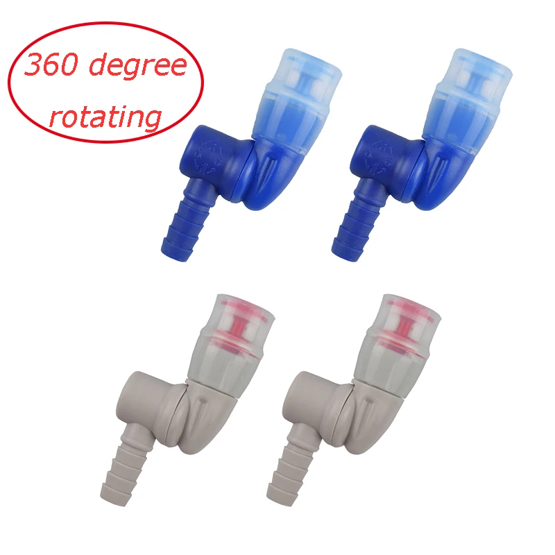 Replacement Hydration Bite Valves, Rotating Nozzle for Cycling Bladder, Water Bag, Outdoor Mouthpiece, 360 Degree