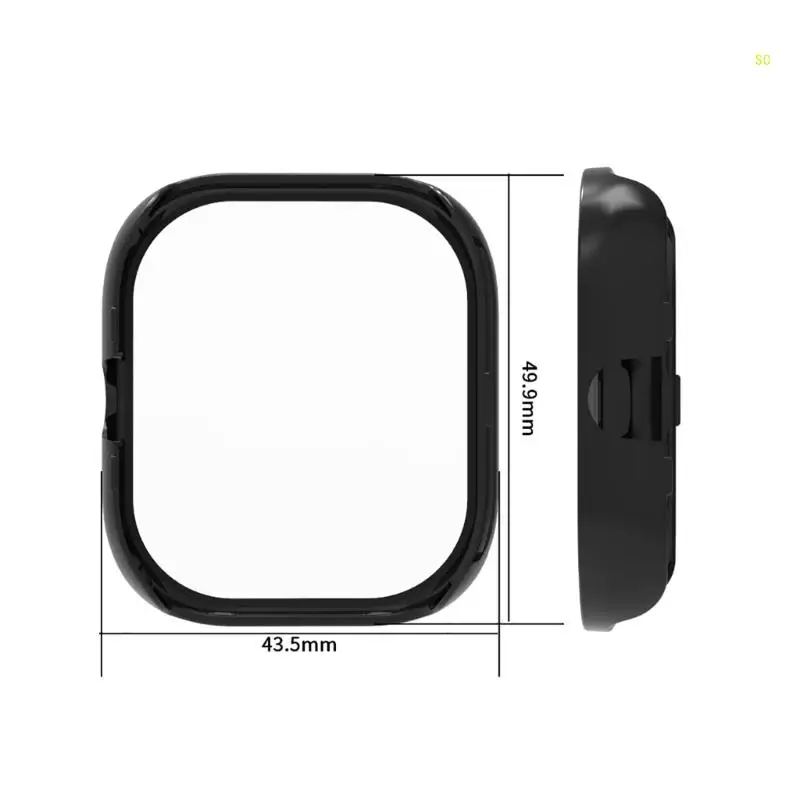 Smartwatch กรอบกระจกนิรภัยฟิล์มปกแข็งสำหรับนาฬิกา 4 ป้องกันหน้าจอเปลือกหอยกันกระแทก Dropshipping