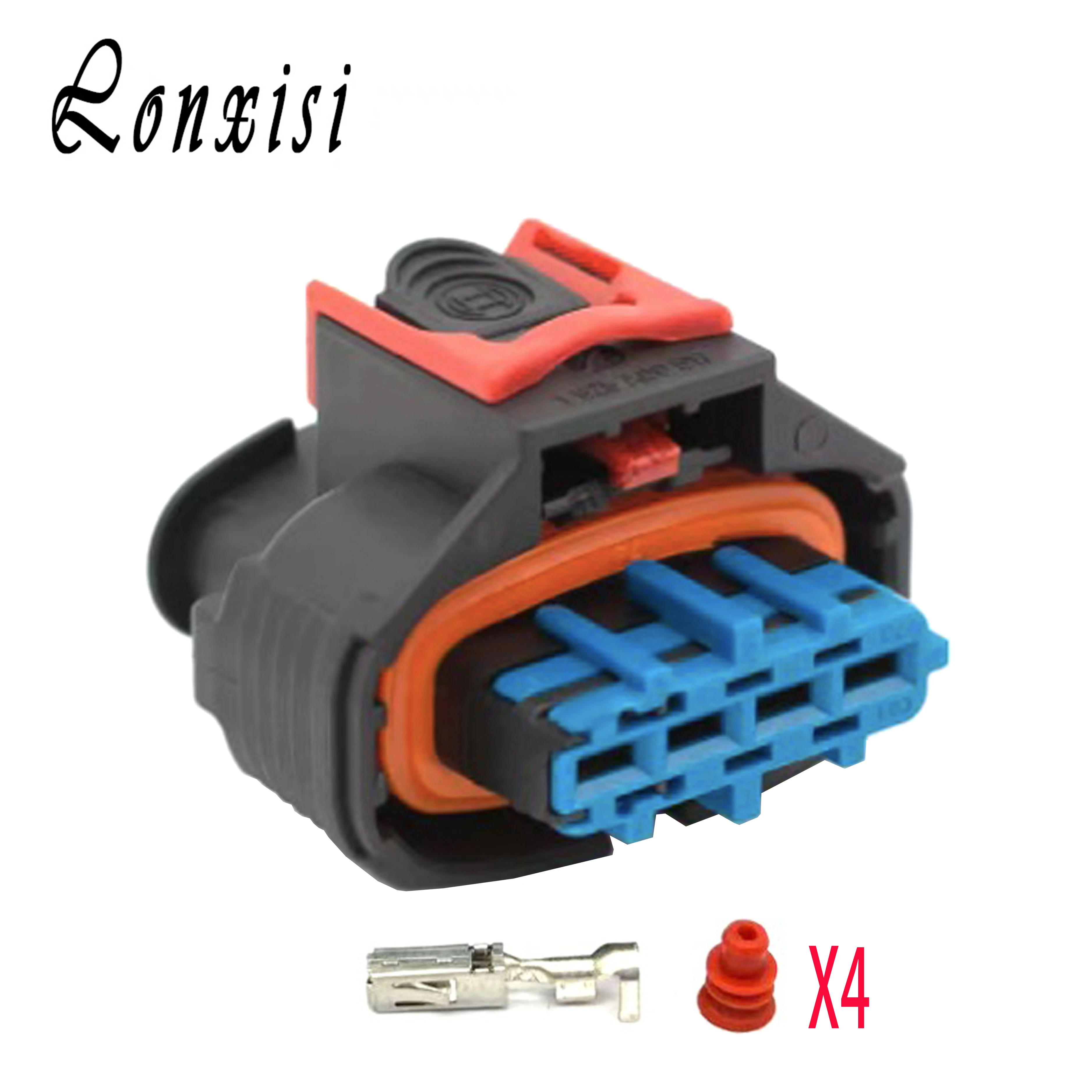 1/5/10 juegos 2/3/4 pines 1928A00517 1928405718 1928405630 montaje de CA Cable del Sensor del boquilla de combustible del coche 1928405521 enchufe eléctrico automático