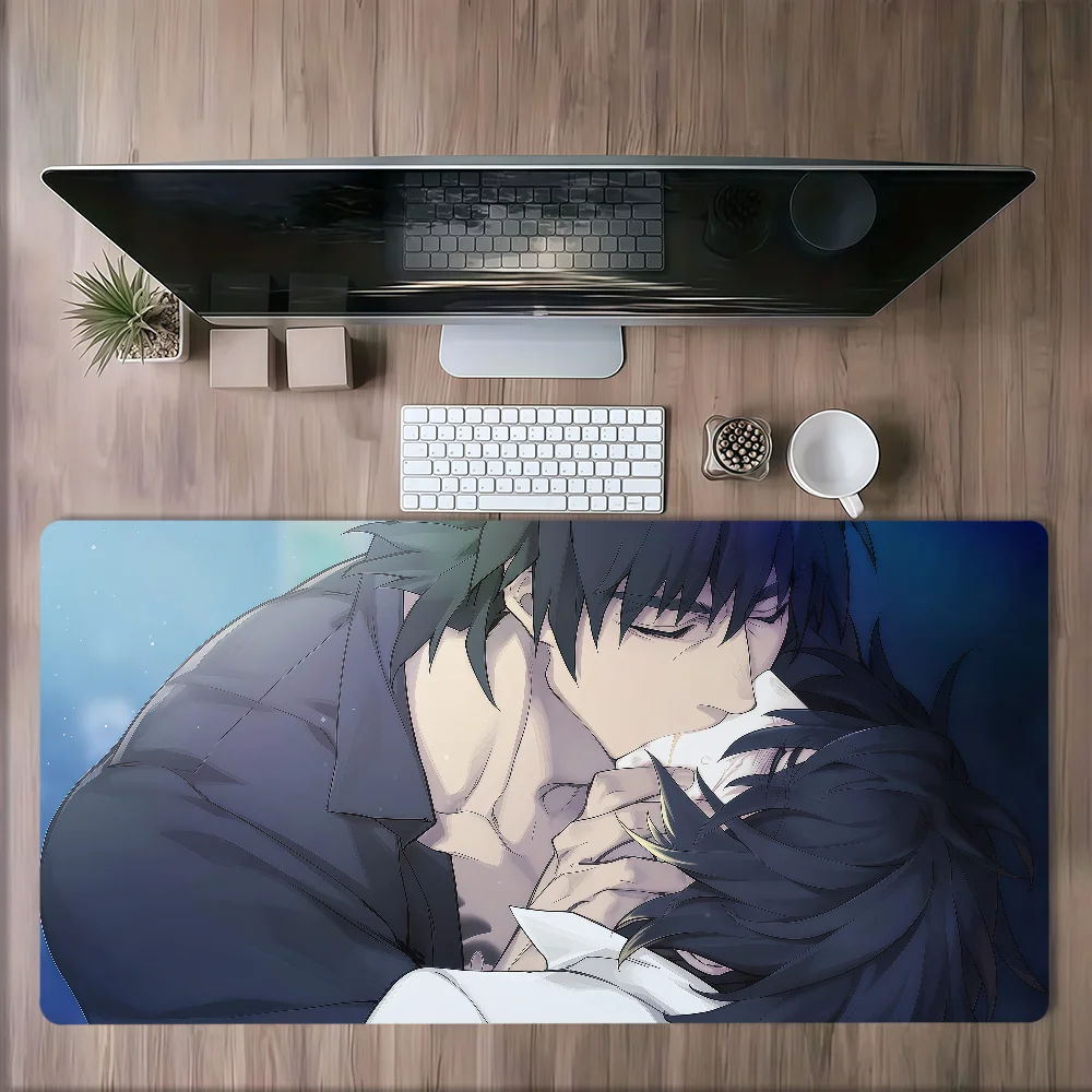 game art manga anime Slow Damage Towa Mouse Pad Non-slip Lockedge Thickened Desktop MousePad Large Comfort Gaming Office Student