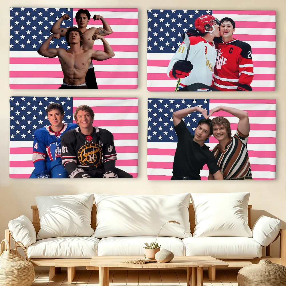 Popular TV H-Heated Rivalry Shane and Ilya flag For Living Room Home Dorm Decor Wall Outdoor Camping Party Banner Gifts