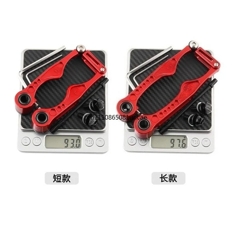 CNC Ultra Light V Brake Caliper Short Long Arm Anti-lock Brake Clip For MTB Folding Bike Modified Replacement Cycling Parts