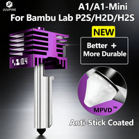 JUUPINE MPVD Hotend For Bambu Lab P2S H2D H2S A1 A1 MINI Nozzle Upgrade Non-stick Filemant High Hardness 3d Printer Accessories