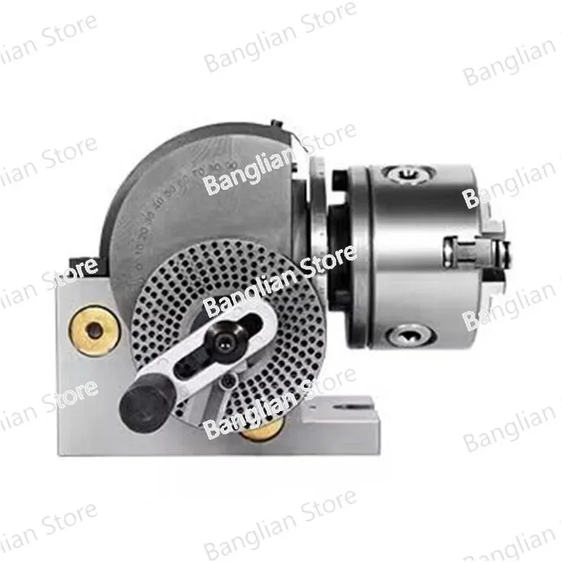 4 Inch Dividing Head 3 Jaw Chuck Precision Semi Universal Dividing Head For Milling Machine Rotary Table