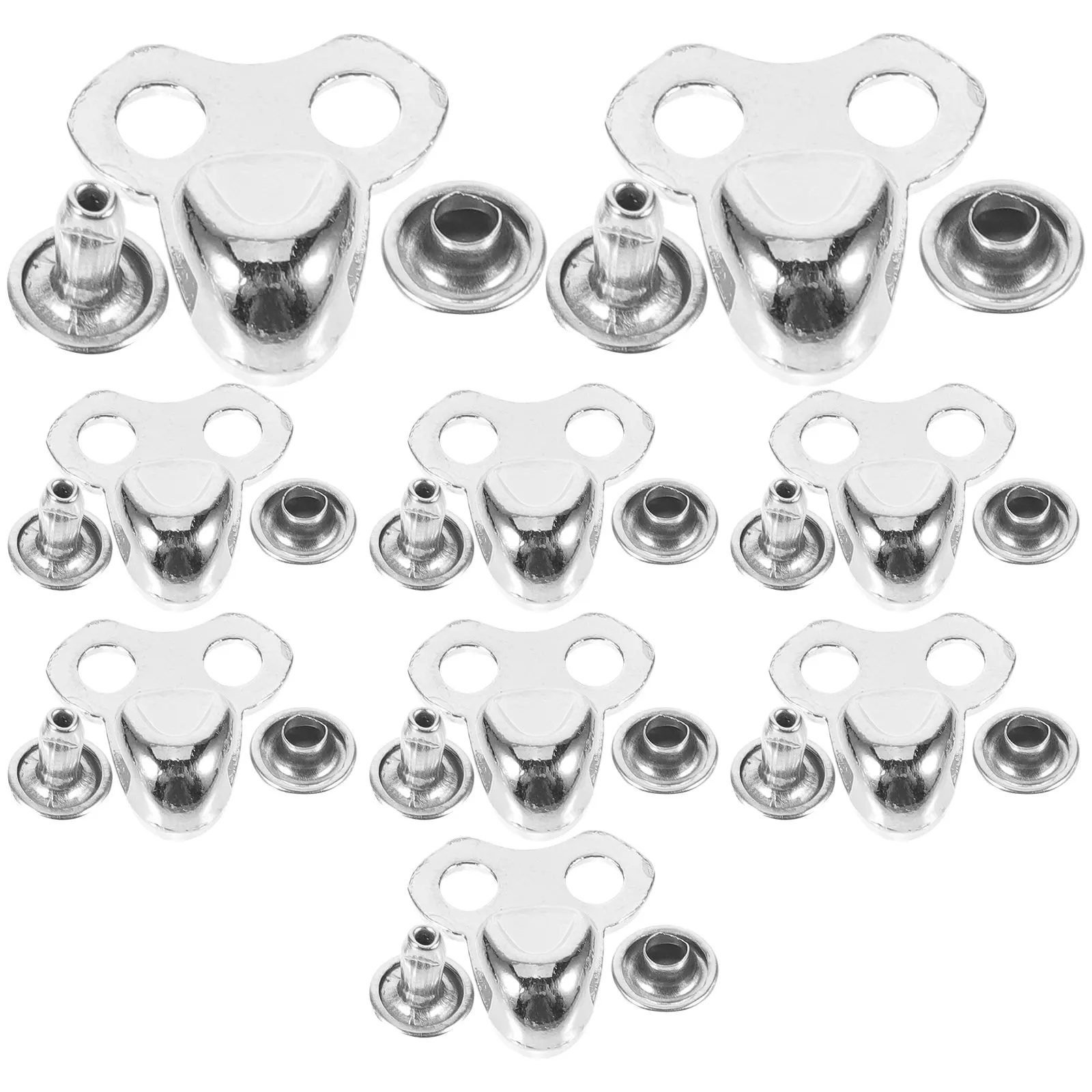 

30 шт. металлических крючков для обуви, пряжки из сплава для шнурков спортивной обуви, фиксаторы для шнурков, аксессуары для ремонта, декоративные элементы для DIY-шнурков