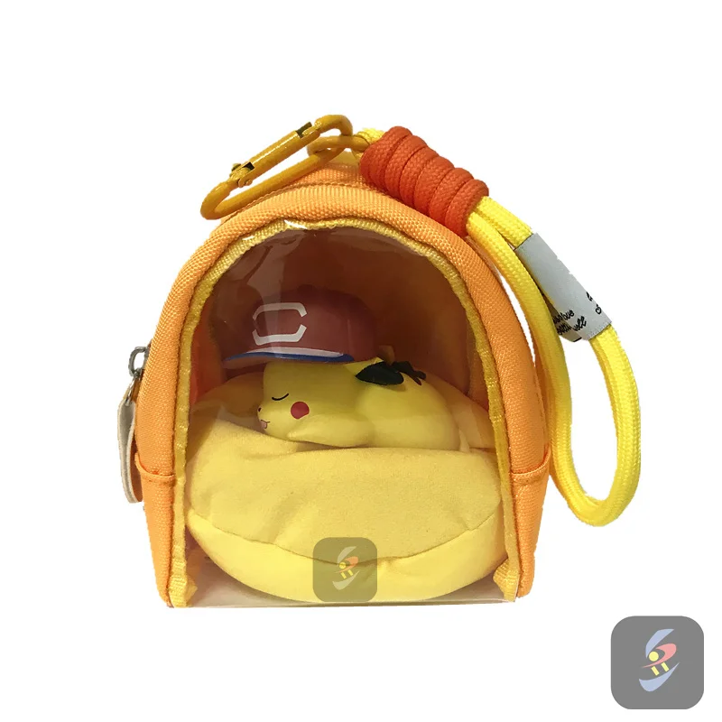 Pokemon Diy Bank Slaappositie Rugzak Hangend Ornament Fee Eevee Snorlax Jirachi Trendy Speelgoed Decoratie Collectible Gift
