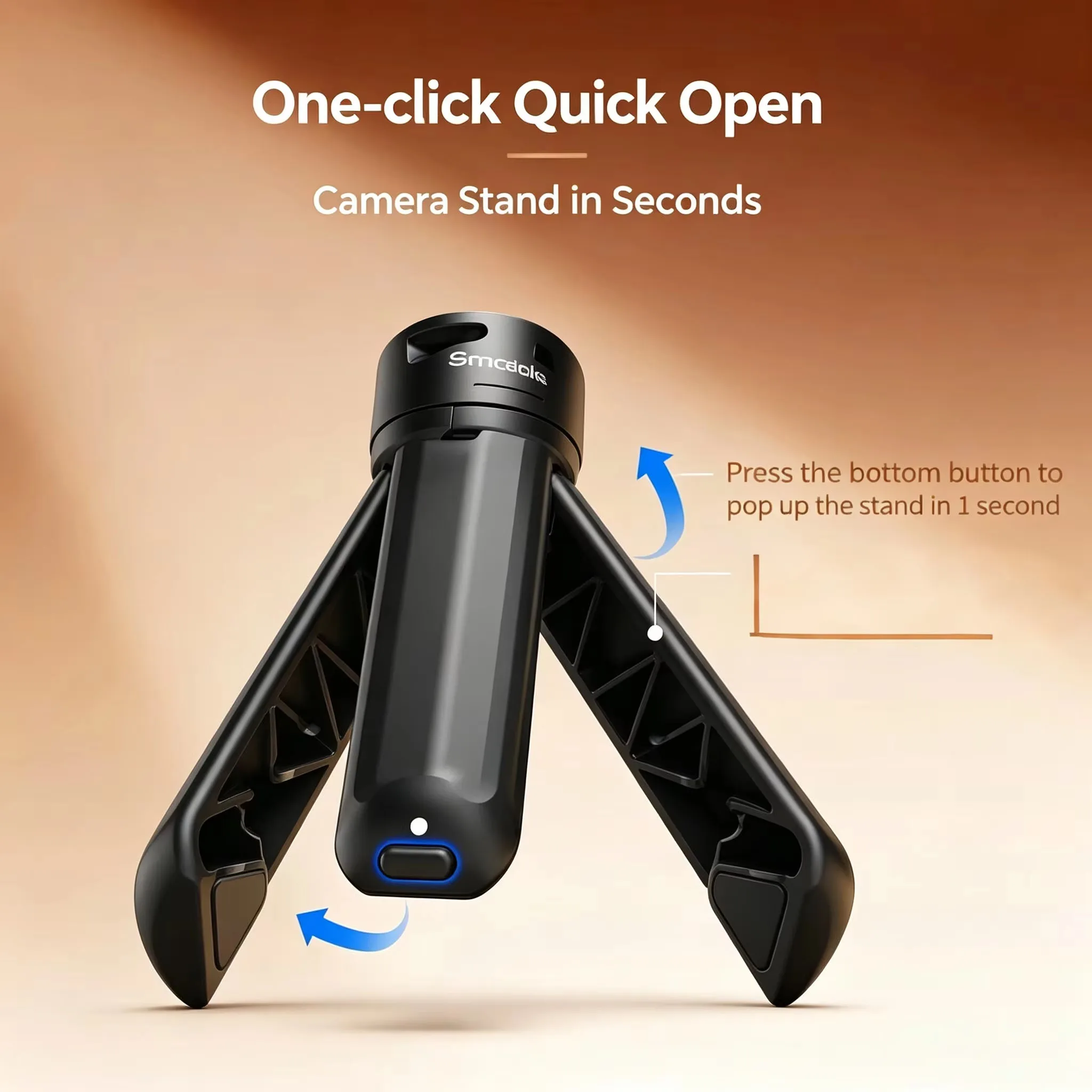 Picture 5: SmallRig Mini Desktop Tripod One-Click Quick Release  For DJI Osmo Pocket 4P / 3 / 4 Gimbal Base Action Camera Mount Accessories