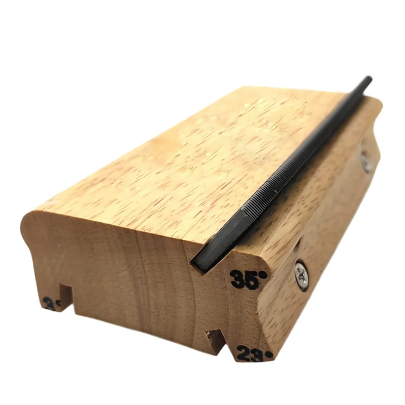 

RTSHE-Guitar 3/23/35 Degree Fret File Sanding Fret Leveler Sanding Polishing File Crowning End Beveling File Guitar Part