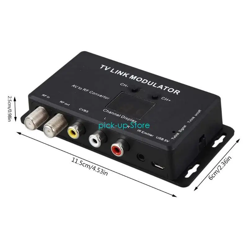 Q5WA TM70 Link Modulator Extender z kanałem Wyświetlacz IR Adapter
