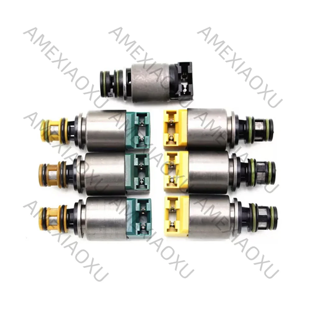 6HP19 6HP21 6HP26 6HP28 Transmission Solenoid Valve Kit 7 PCS/SET 1068298044 Fit For BWM AUDI HYUNDAI Car Accessories AMEXIAOXU