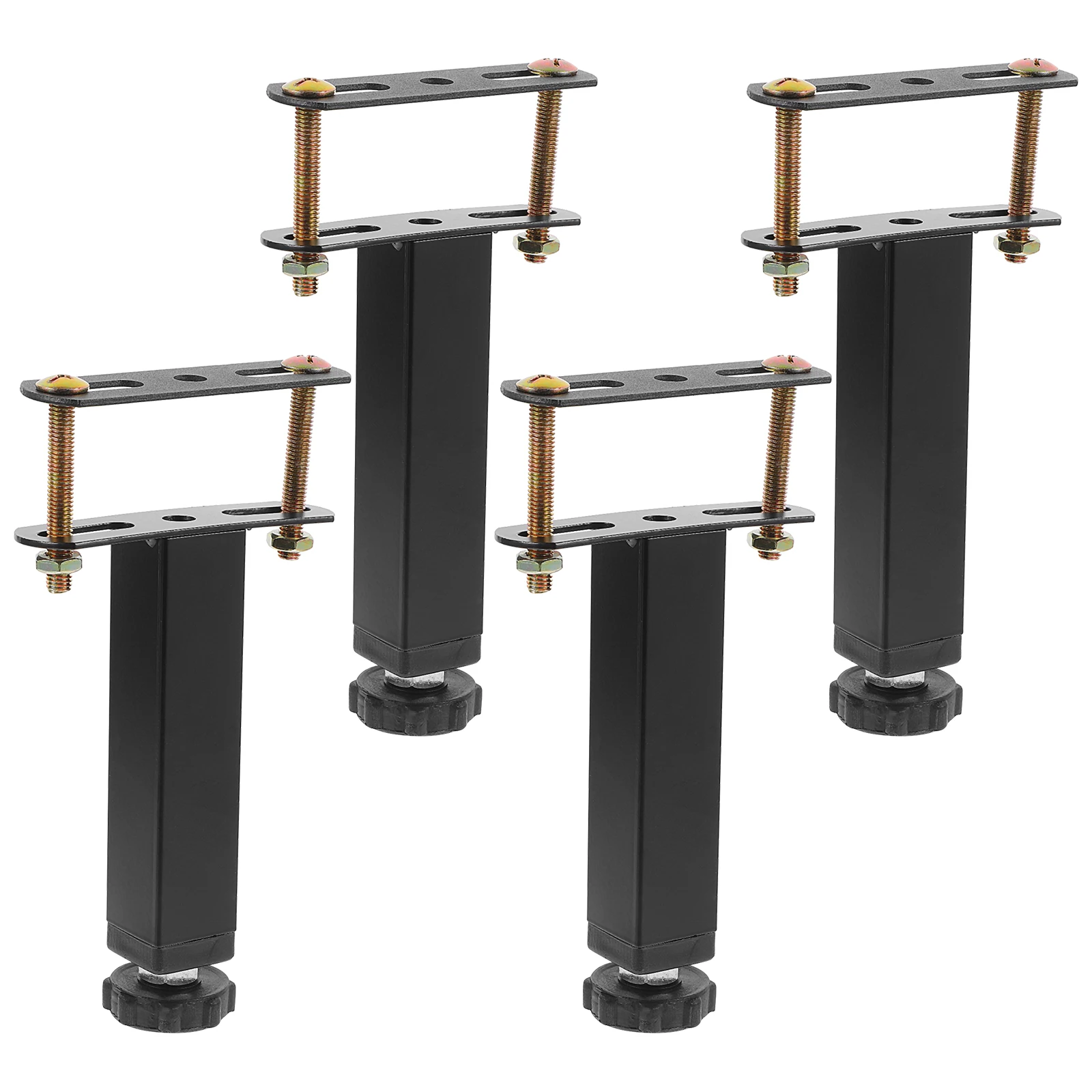 

Adjustable Support Feet Furniture Replacement Table Legs Strong Load-bearing Bed Frame Sturdy Material Easy Install