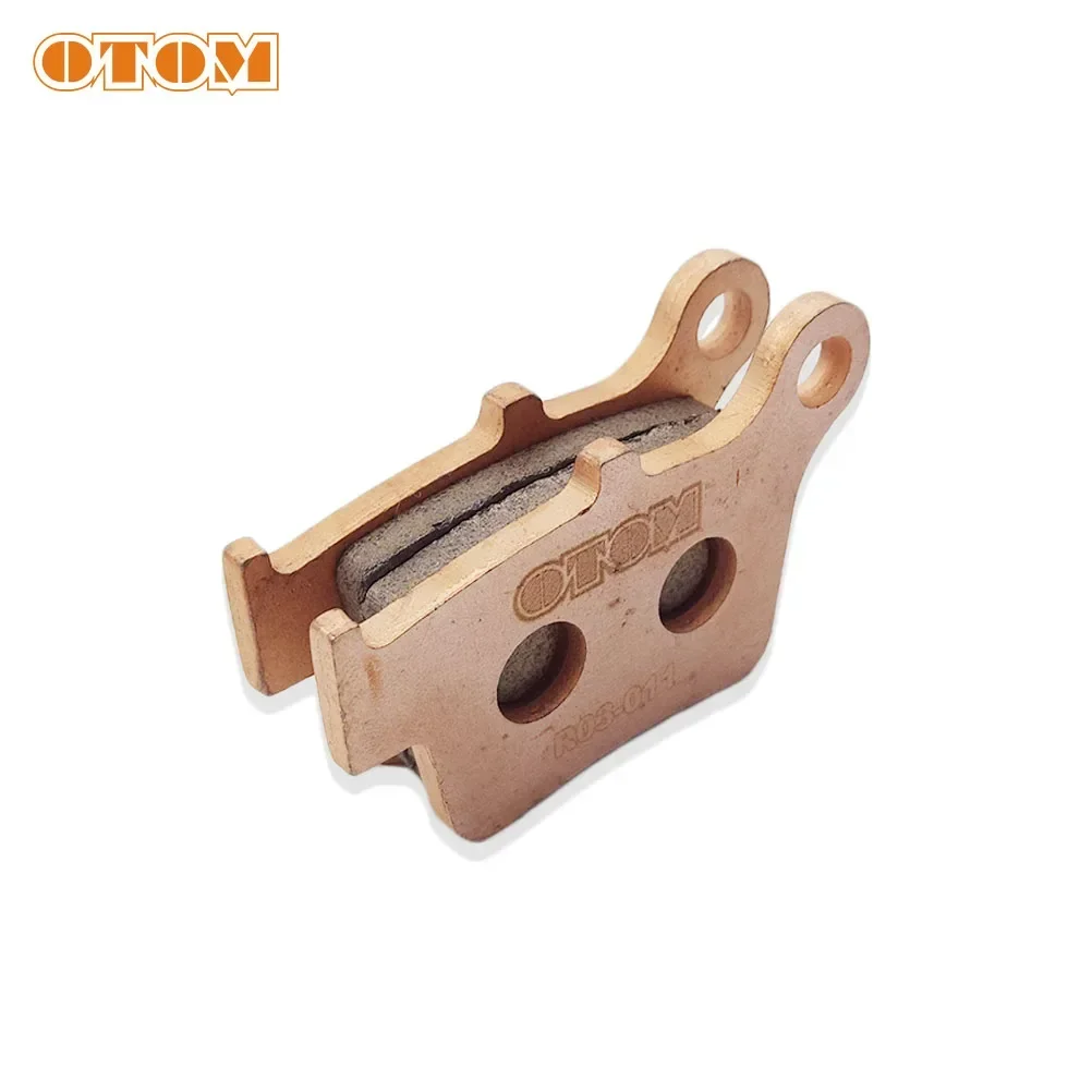 OTOM Motorcycle Front and Rear Brake Pads Copper Sintering Brake Lining For KAYO T4 T6 K6 GUIZUN MX6 KEWS K16 K18 Dirt Bike Moto