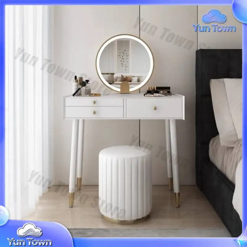 Makeup Drawers Dressing Table Small Apartment Light Luxury Dressing Table Storage Hotel Women Coiffeuse De Chambre Furniture