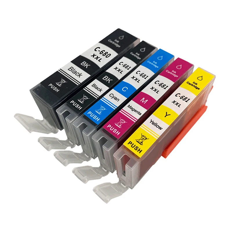 PGI-680 CLI-681 XXL pgi680 cli681 Ink Cartridge for Canon PIXMA TR7560 TR8560 TS6160 TS6260 TS8160 TS8260 TS9160 TS9560 TS706