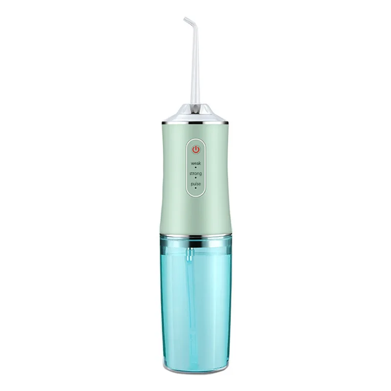 3 Modes Oral Irrigator Portable Dental Water Jet Water Tank Waterproof Teeth Cleaner Dental Water Jet +1/4 Jet USB Rechargeable